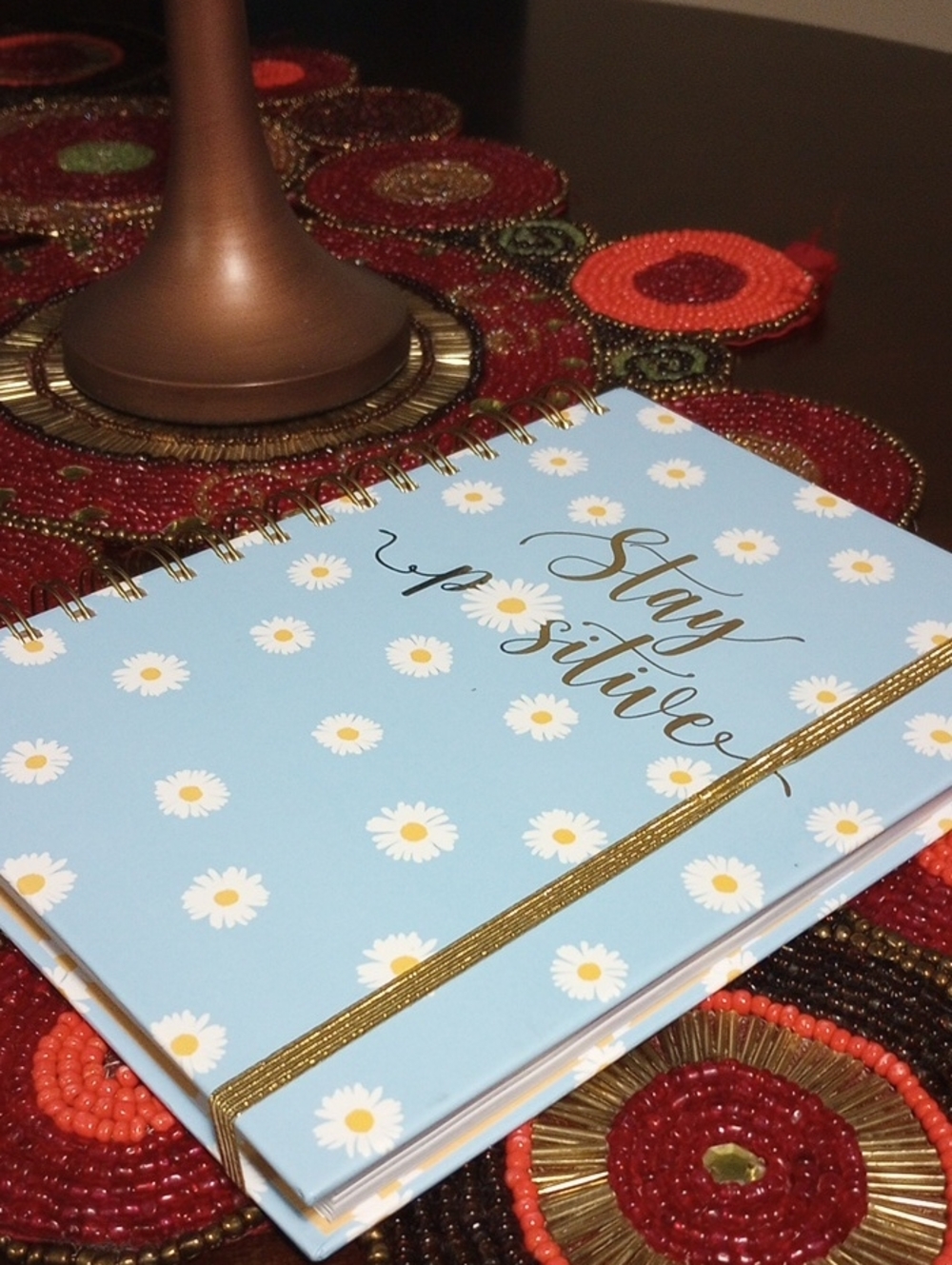 Stay Positive Journal With Stickers - Picture 8 of 12